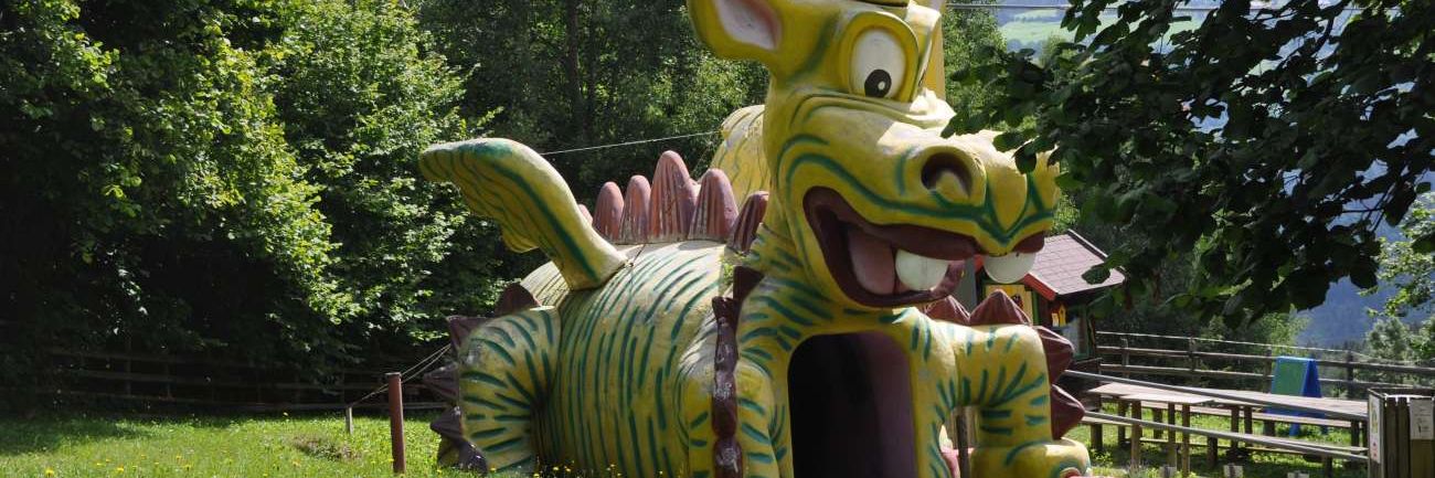 Drache im Energieerlebnisweg in Trebesing