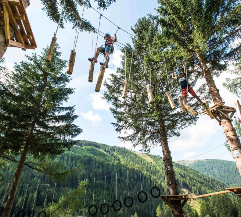 Hochseilpark in den Nockbergen