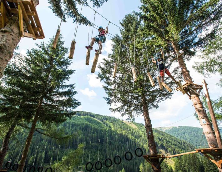 Hochseilpark in den Nockbergen